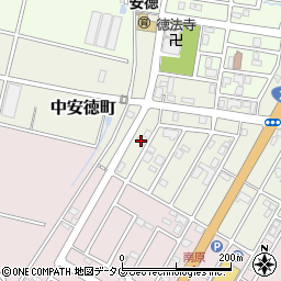 長崎県島原市中安徳町丁-4205周辺の地図