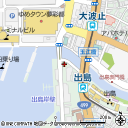 リンガーハット長崎出島店周辺の地図