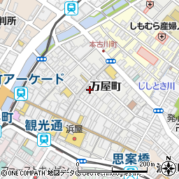 長崎県長崎市万屋町5-4周辺の地図