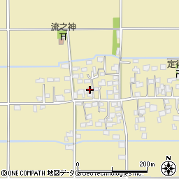 熊本県熊本市南区内田町2342周辺の地図