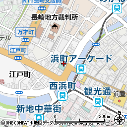 大衆割烹 樋口 築町店周辺の地図