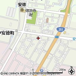 長崎県島原市中安徳町丁-4217周辺の地図