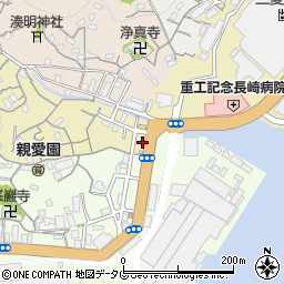 長崎県長崎市大谷町2周辺の地図