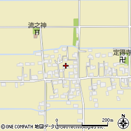 熊本県熊本市南区内田町2383周辺の地図