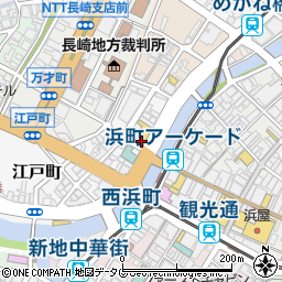 りらくる　長崎店周辺の地図