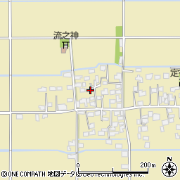 熊本県熊本市南区内田町2346周辺の地図