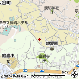 長崎県長崎市大谷町215周辺の地図