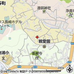 長崎県長崎市大谷町235周辺の地図