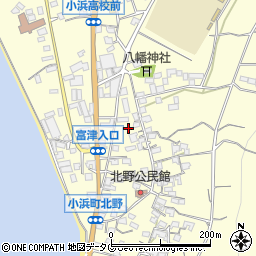 長崎県雲仙市小浜町北野789-2周辺の地図