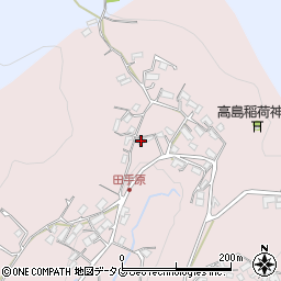 長崎県長崎市田手原町499周辺の地図