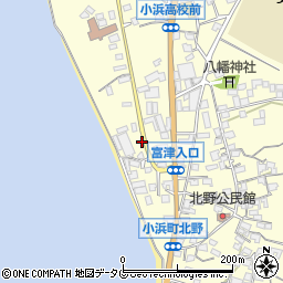 長崎県雲仙市小浜町北野736周辺の地図