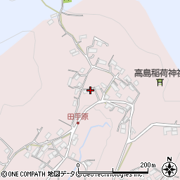 長崎県長崎市田手原町499-2周辺の地図