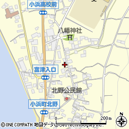 長崎県雲仙市小浜町北野788周辺の地図