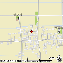 熊本県熊本市南区内田町2375-2周辺の地図