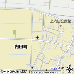 熊本県熊本市南区内田町926周辺の地図