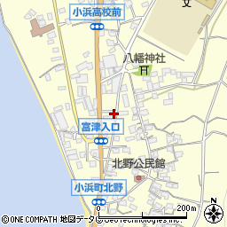 長崎県雲仙市小浜町北野781周辺の地図
