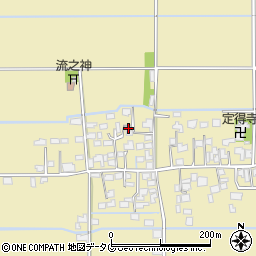熊本県熊本市南区内田町2375周辺の地図