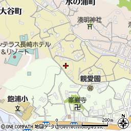 長崎県長崎市大谷町218周辺の地図