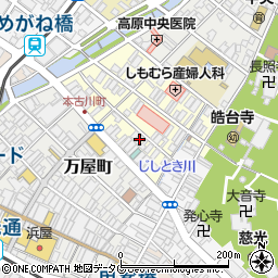 長崎県長崎市東古川町4周辺の地図
