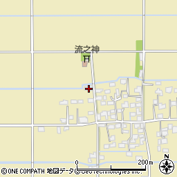 熊本県熊本市南区内田町2274周辺の地図