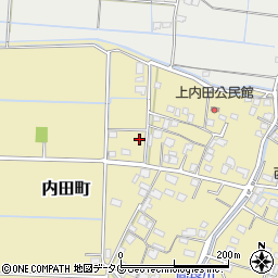 熊本県熊本市南区内田町904周辺の地図