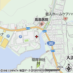 コアマンションマリナシティ長崎Ｅ棟周辺の地図
