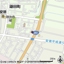 長崎県島原市中安徳町丁-4305周辺の地図