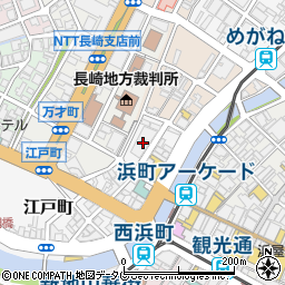 ハローワークプラザ長崎周辺の地図
