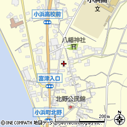 長崎県雲仙市小浜町北野680-1周辺の地図