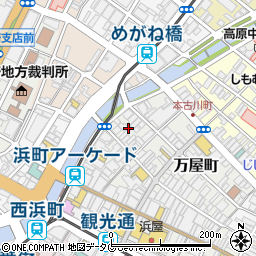長崎県長崎市万屋町1周辺の地図
