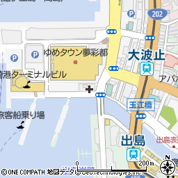 長崎県病院企業団本部周辺の地図