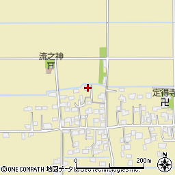 熊本県熊本市南区内田町2373-1周辺の地図