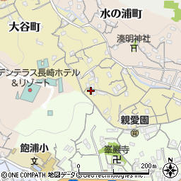 長崎県長崎市大谷町222周辺の地図