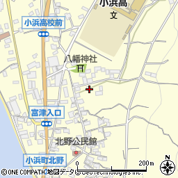 長崎県雲仙市小浜町北野838周辺の地図