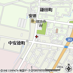 長崎県島原市中安徳町丁-4173周辺の地図