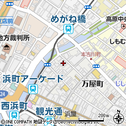 長崎県長崎市万屋町1-9周辺の地図