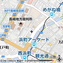 大東建託リーシング株式会社長崎中央店周辺の地図