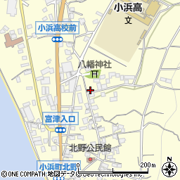長崎県雲仙市小浜町北野679周辺の地図