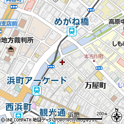 長崎県長崎市万屋町1-5周辺の地図