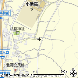長崎県雲仙市小浜町北野1246周辺の地図