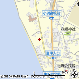 長崎県雲仙市小浜町北野731周辺の地図