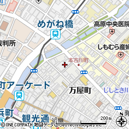 クィーンズピュア長崎店周辺の地図