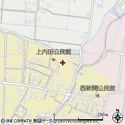 熊本県熊本市南区内田町834周辺の地図