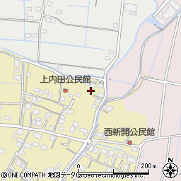 熊本県熊本市南区内田町838周辺の地図