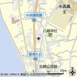 長崎県雲仙市小浜町北野683周辺の地図