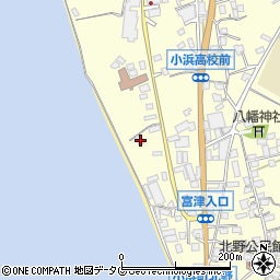 長崎県雲仙市小浜町北野728周辺の地図