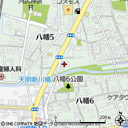 クボタ建機九州周辺の地図