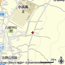 長崎県雲仙市小浜町北野1247周辺の地図