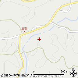 熊本県上益城郡御船町上野3946周辺の地図