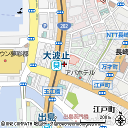 近畿産業信用組合長崎支店周辺の地図